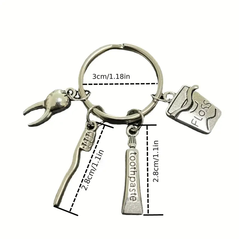 Dentist Dental Care Key Chain