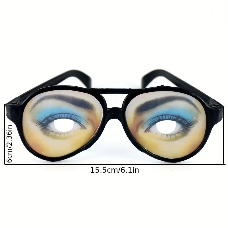 Halloween Plastic Glasses (Man or Woman)