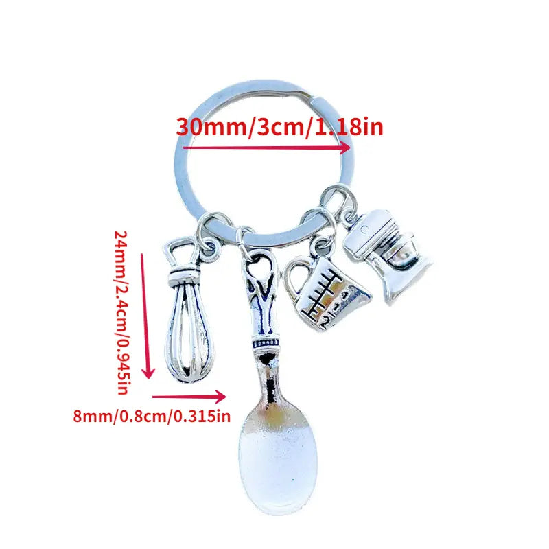 Kitchen Chef Key Chain