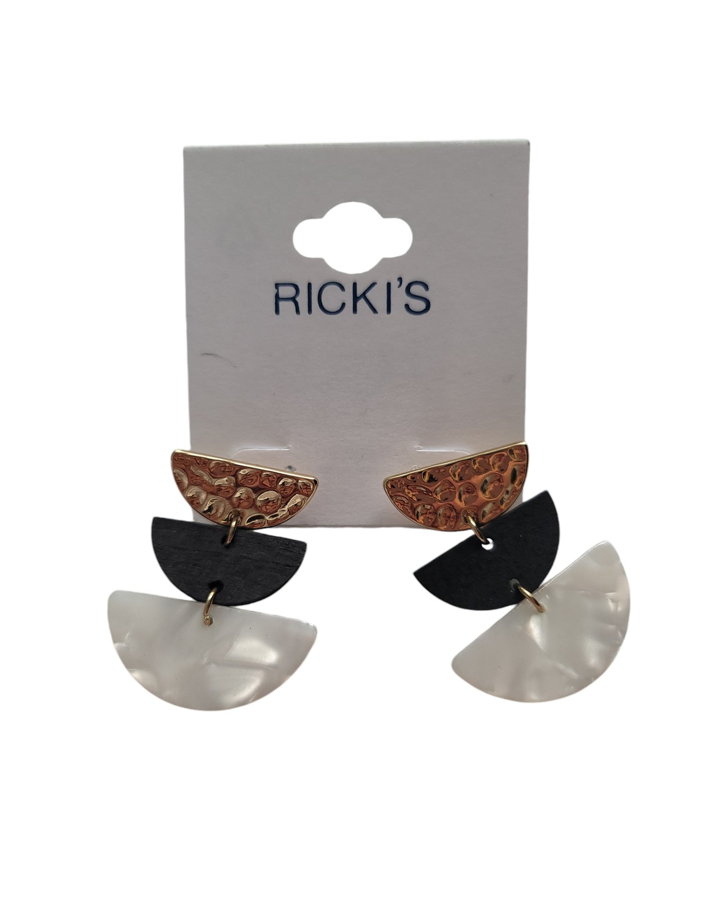 Half Circle Hoop Earrings