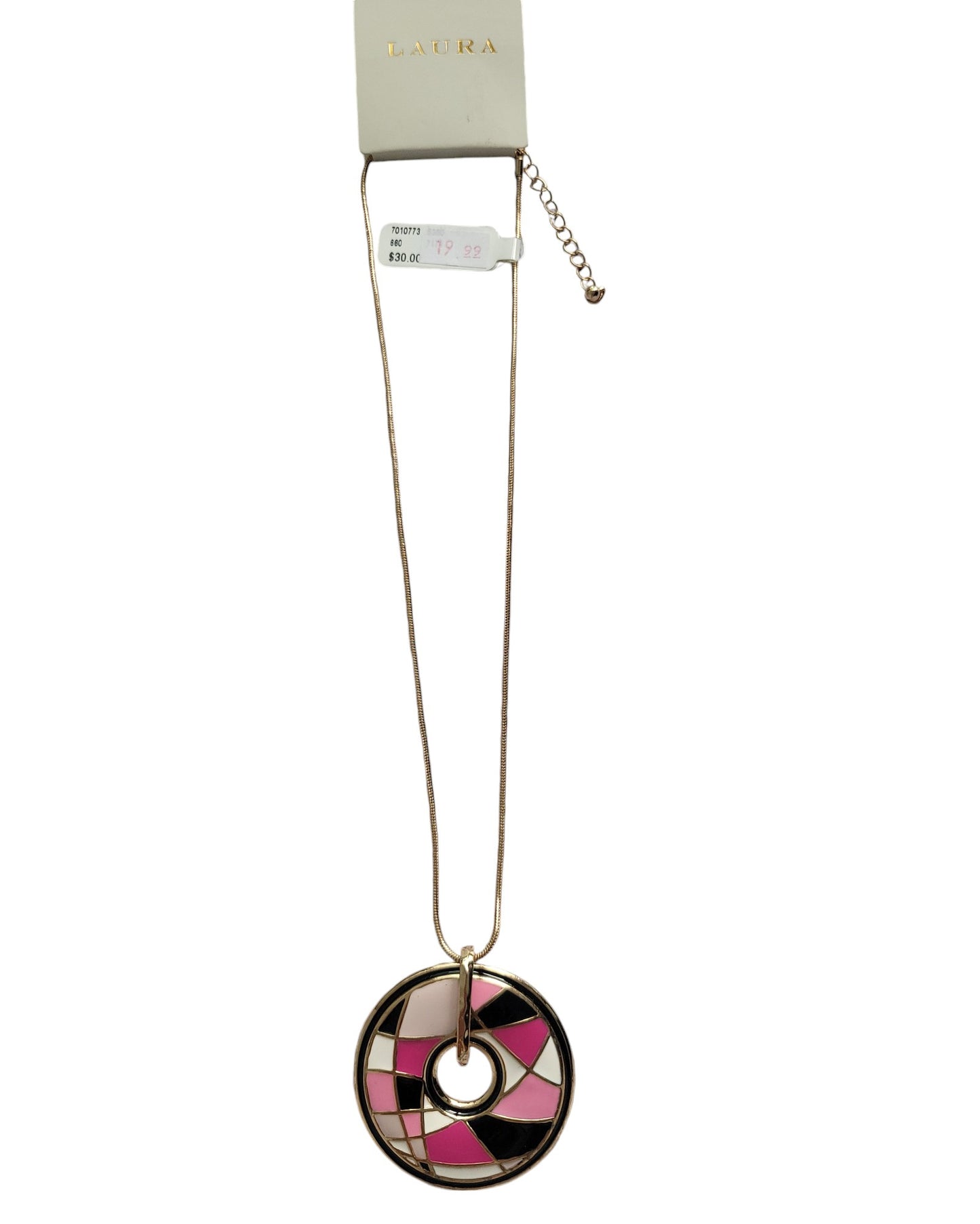 Gold Plated Multicolour Necklace