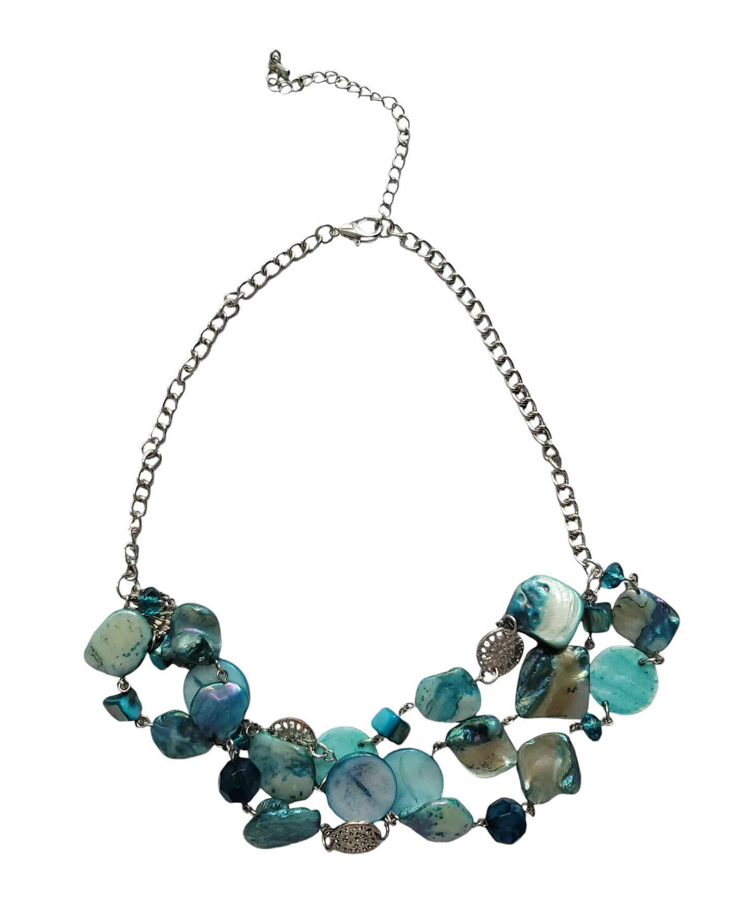 Short Shell Multi-Strand Necklace