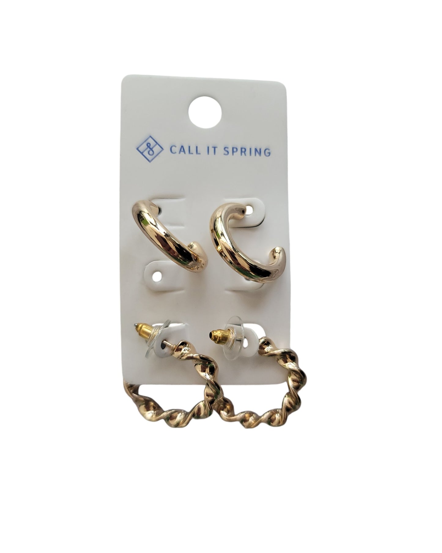 Gold Set Of Earrings