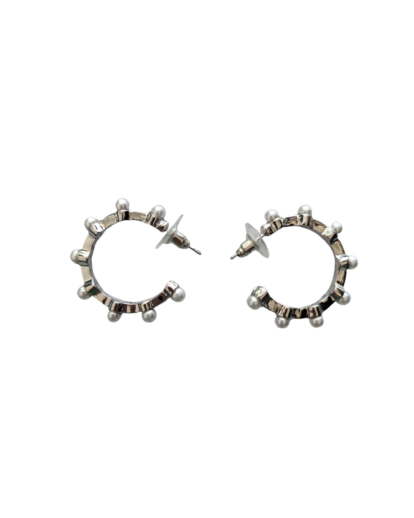 Silver Hoop Earrings