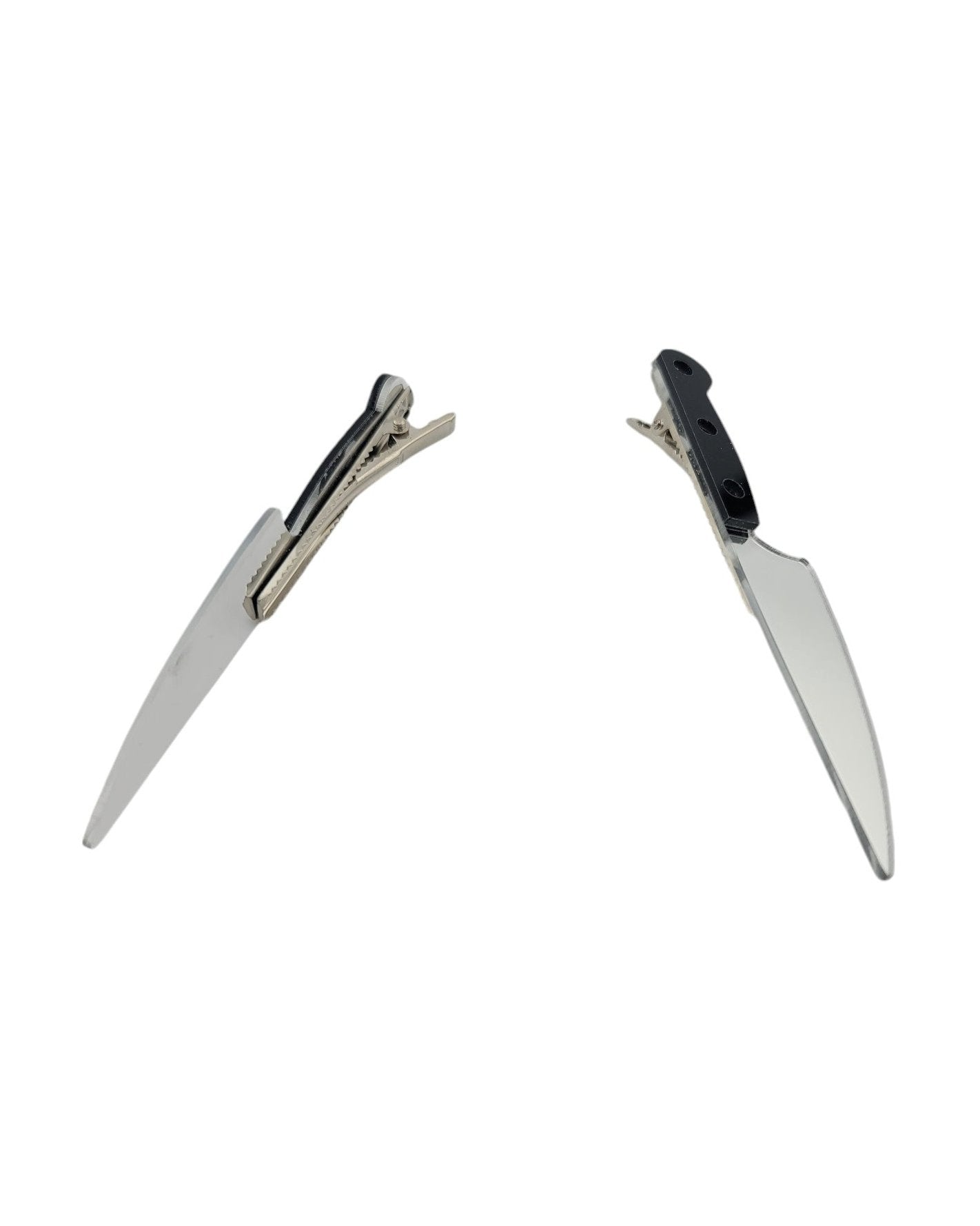 Punk Knife Hair Clips - 2pcs