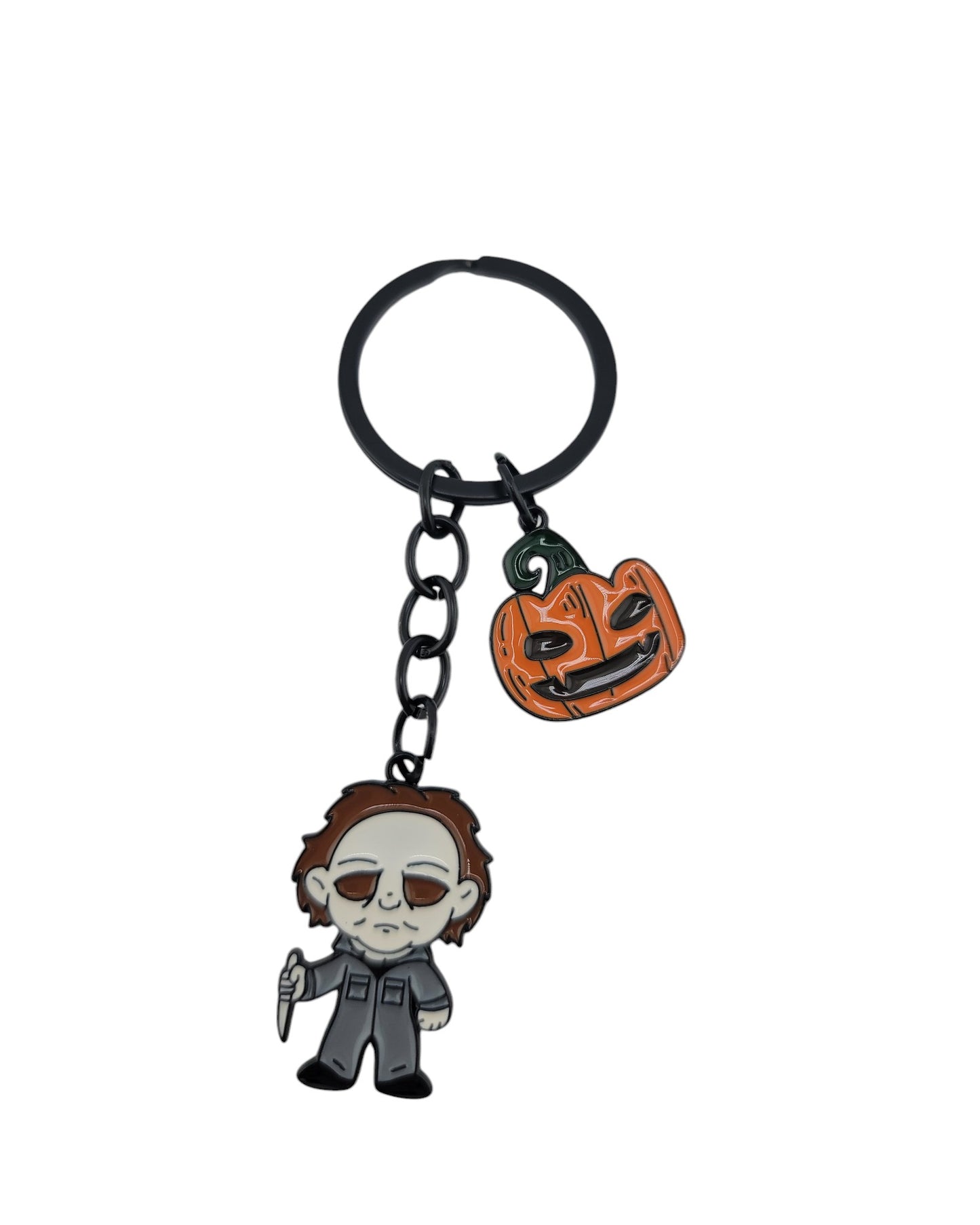 Hunter&Pumpkin Key Chain