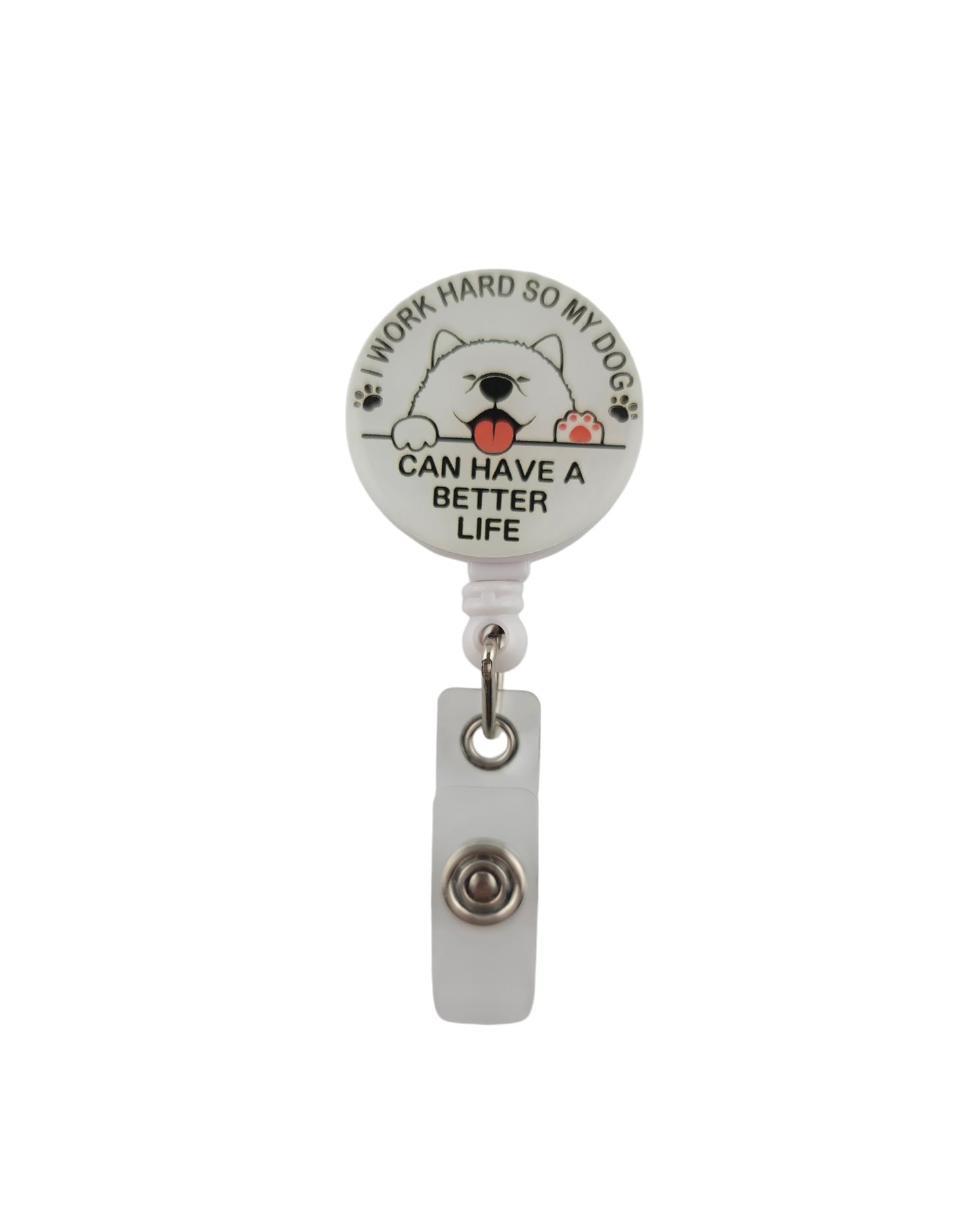Cute Puppy Badge Holder (1 Pc)