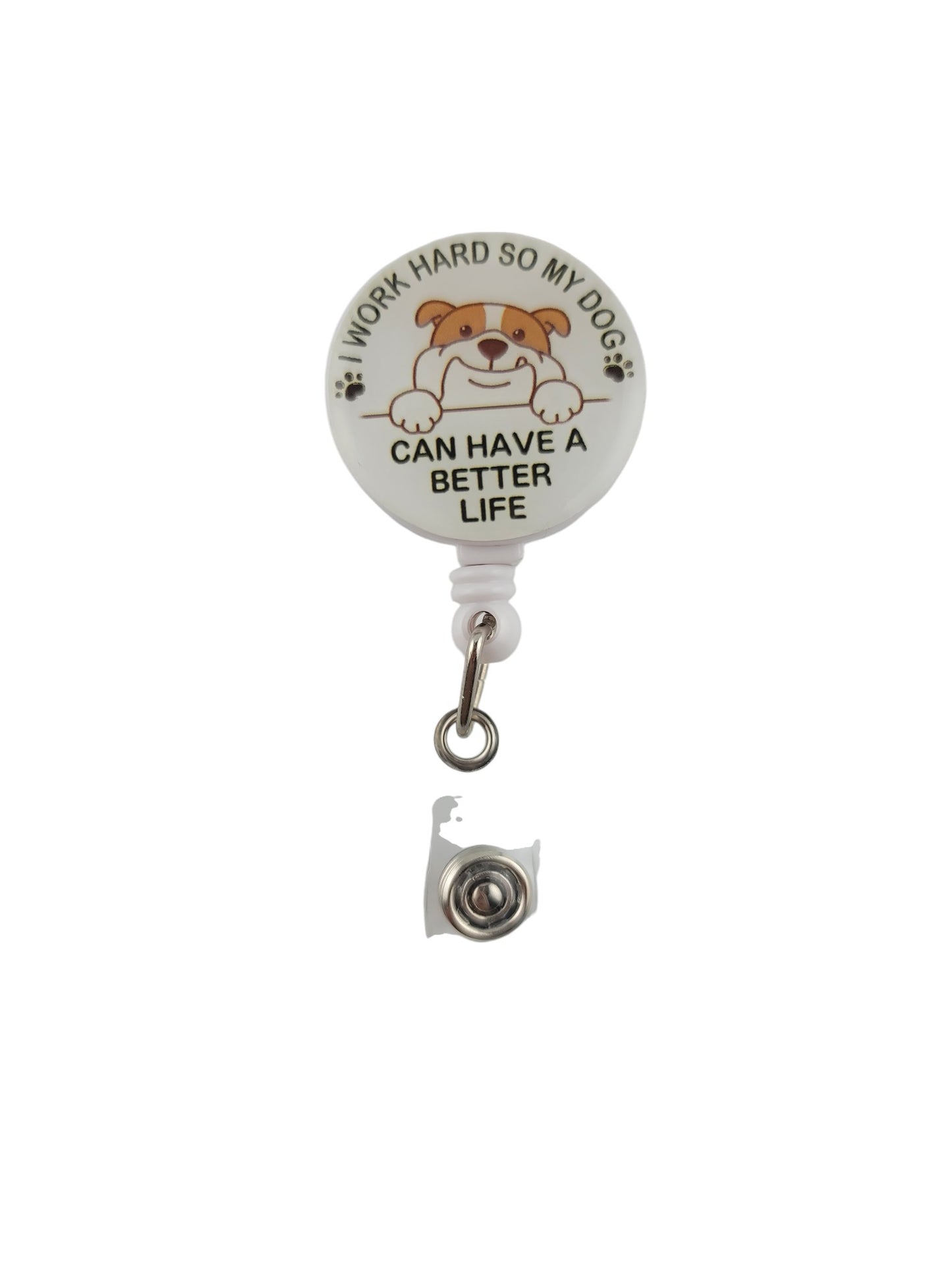 Cute Puppy Badge Holder (1 Pc)