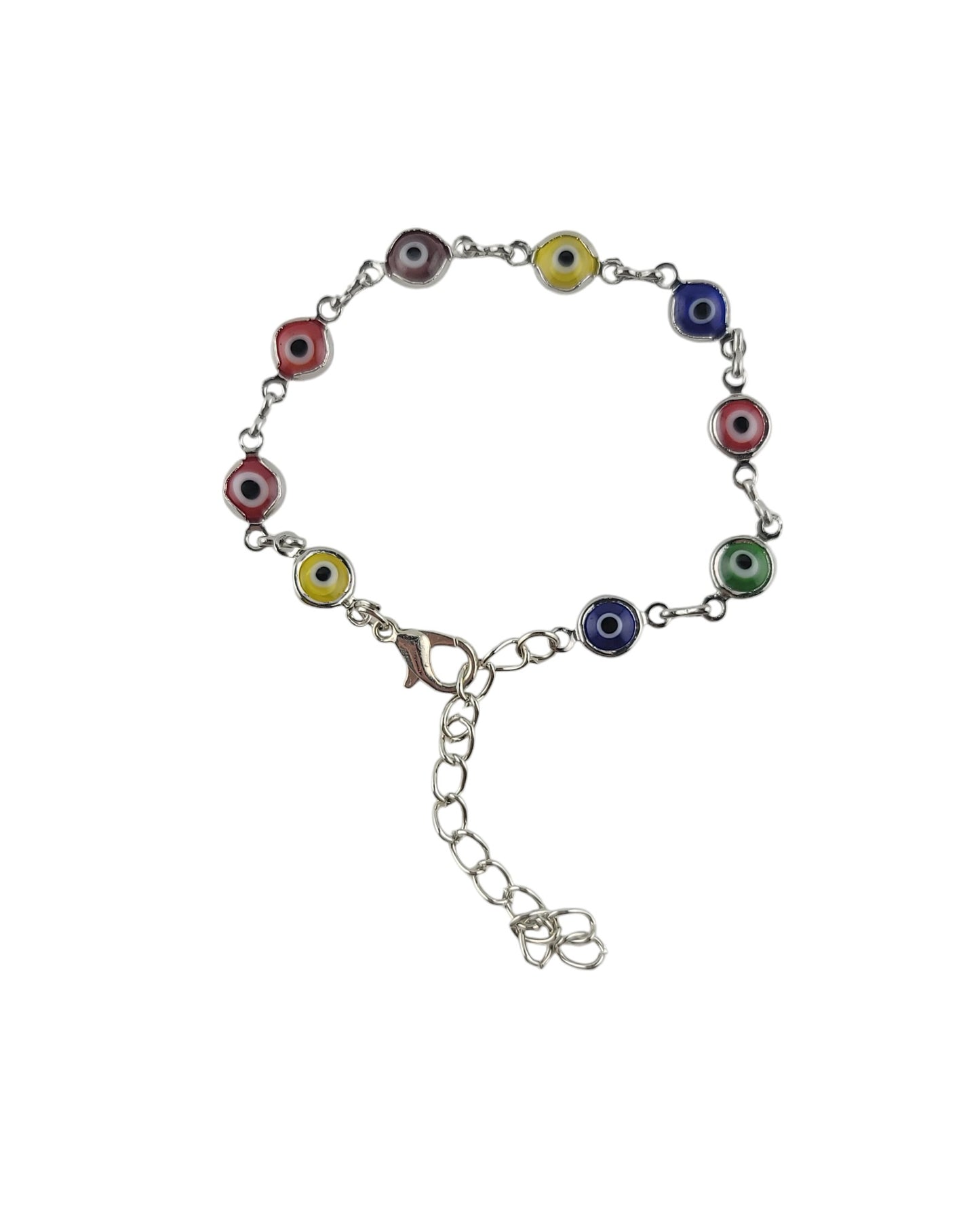 Glass Evil Eyes Bracelet