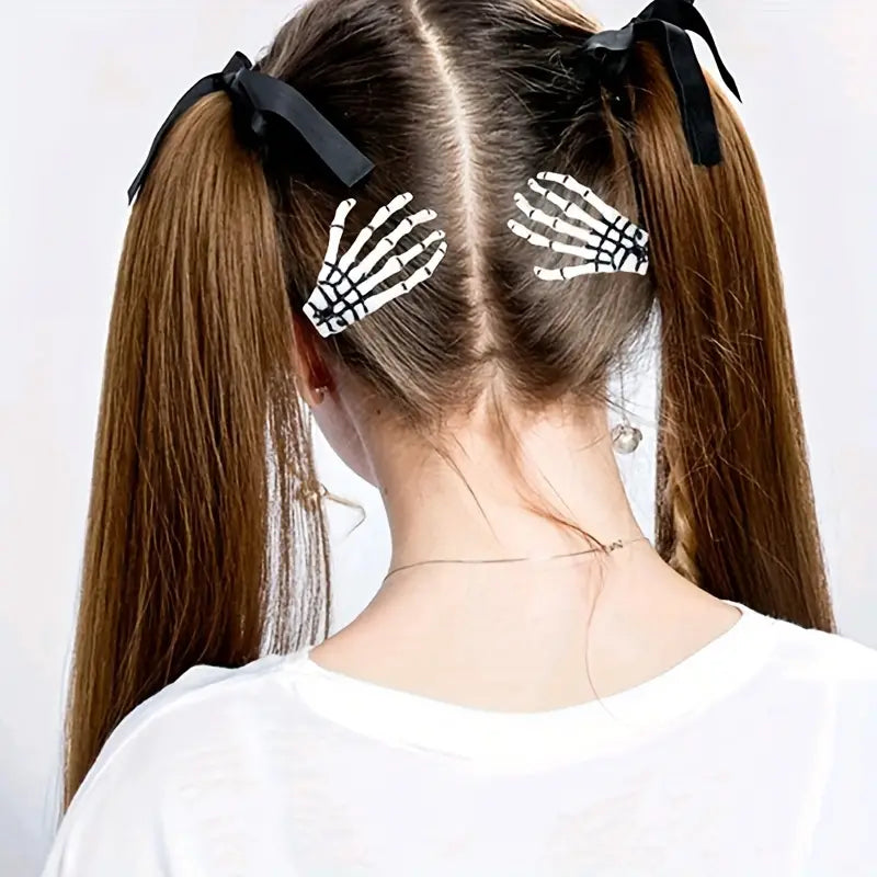 Skeleton Hair Claws Clips - 1pc