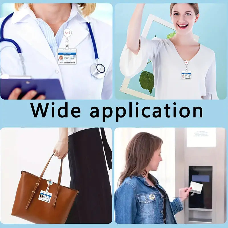 Health Workers Retractable Badge Holders (1 Pc)