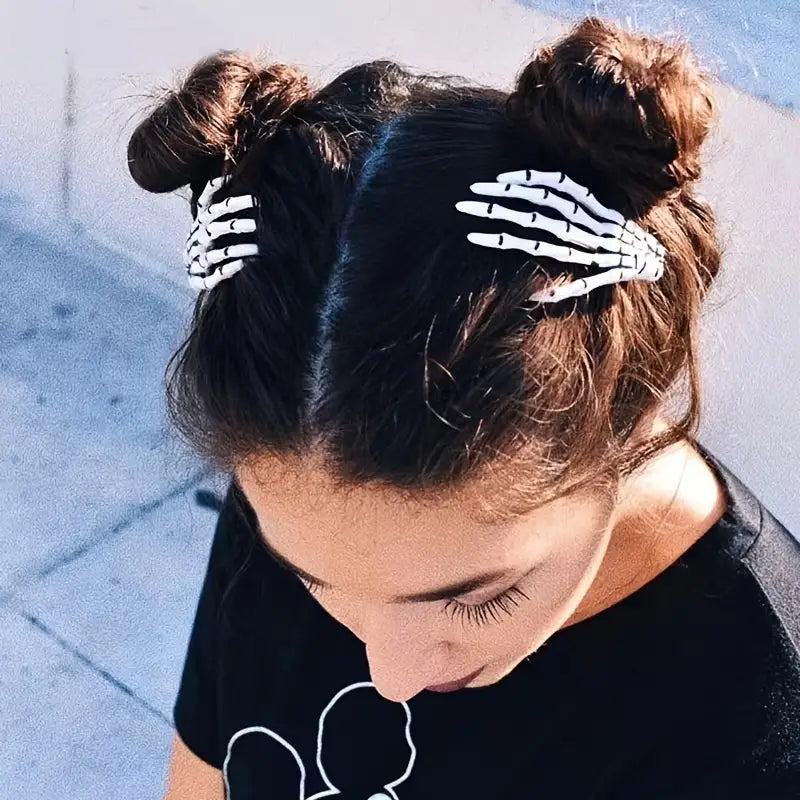 Skeleton Hair Claws Clips - 1pc
