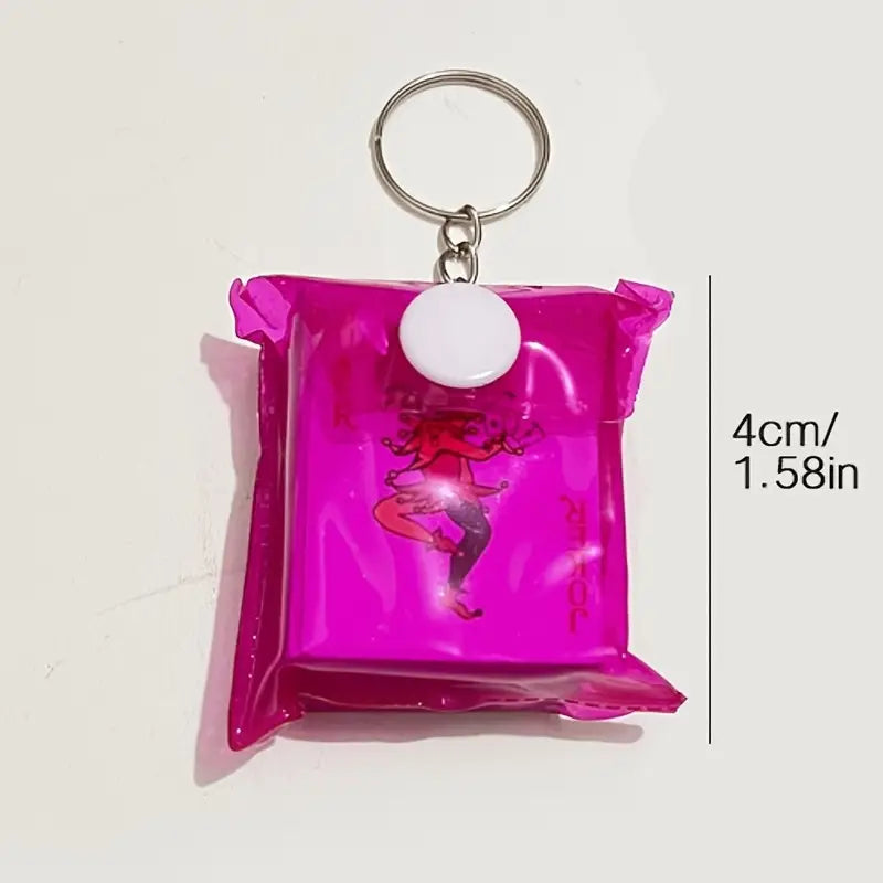Cute Mini Poker Playing Cards Key Chain