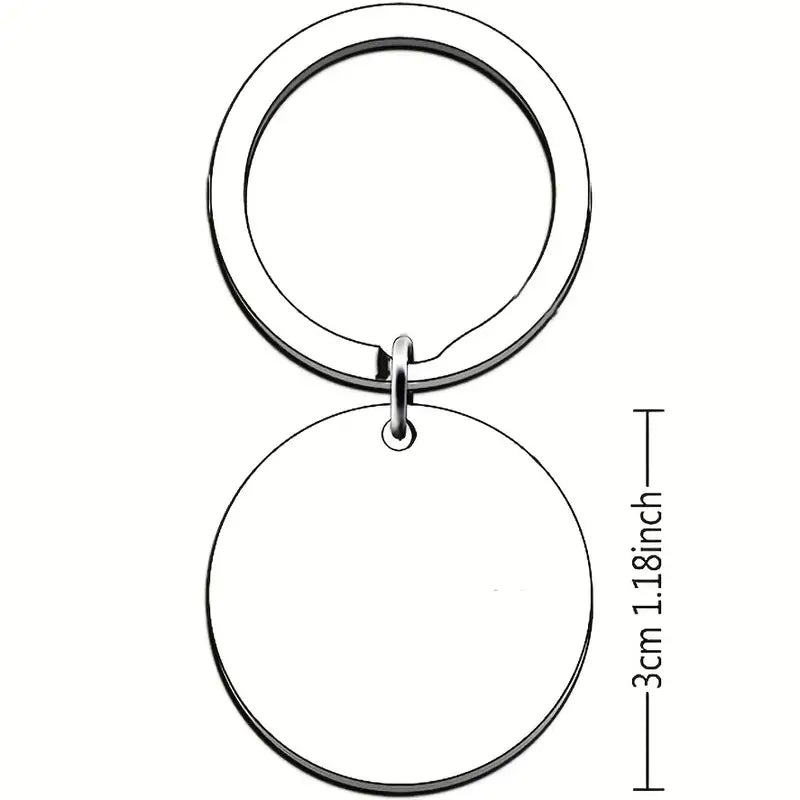 Stainless Steel Cute Pumpkin Key Chain (Black or Silver)
