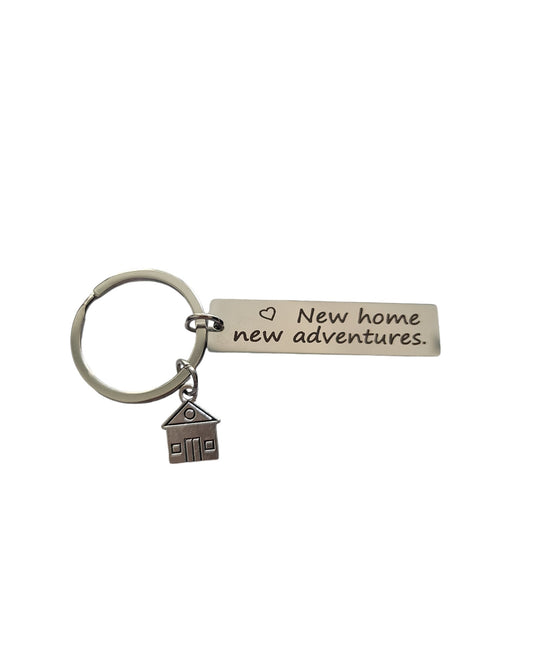 New Home Gift Key Chain