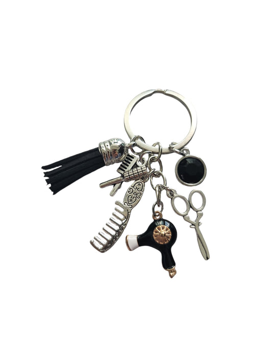Hairdressing Set Key Chain