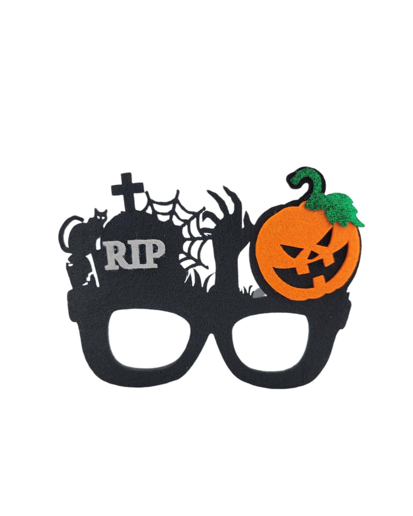 Halloween R.I.P & Pumpkin Glasses