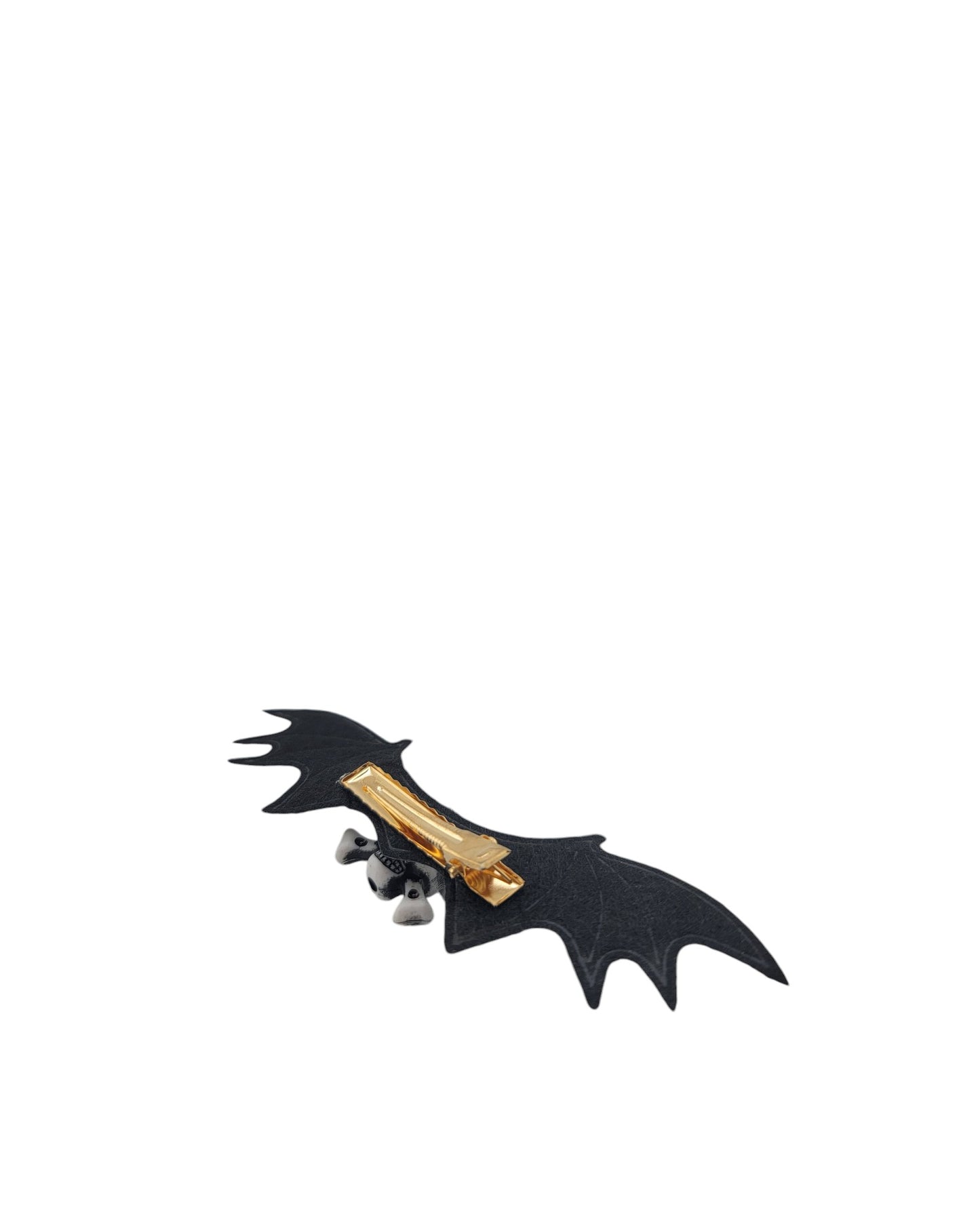 Punk Bat Skull Hair Clip - 2pcs