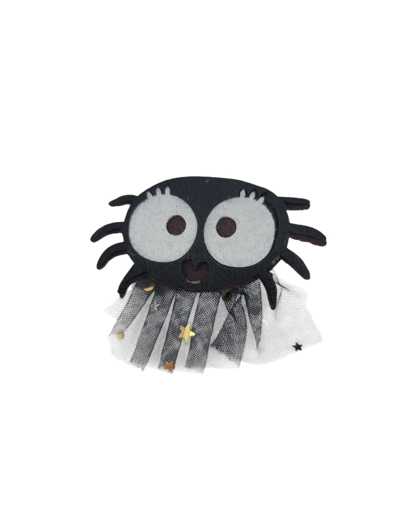 Web Spider Hair Clip - 1pc