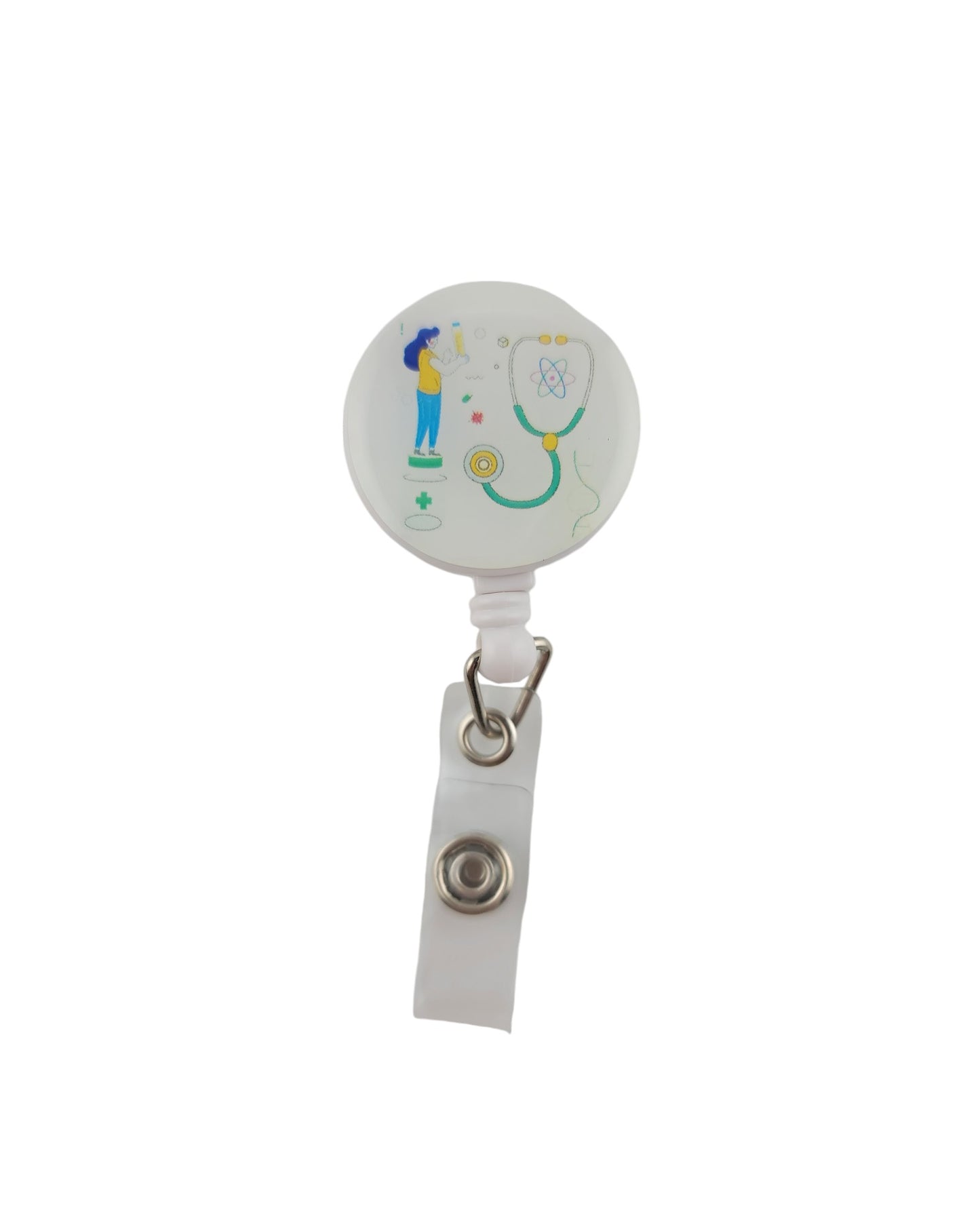 Health Workers Retractable Badge Holders (1 Pc)