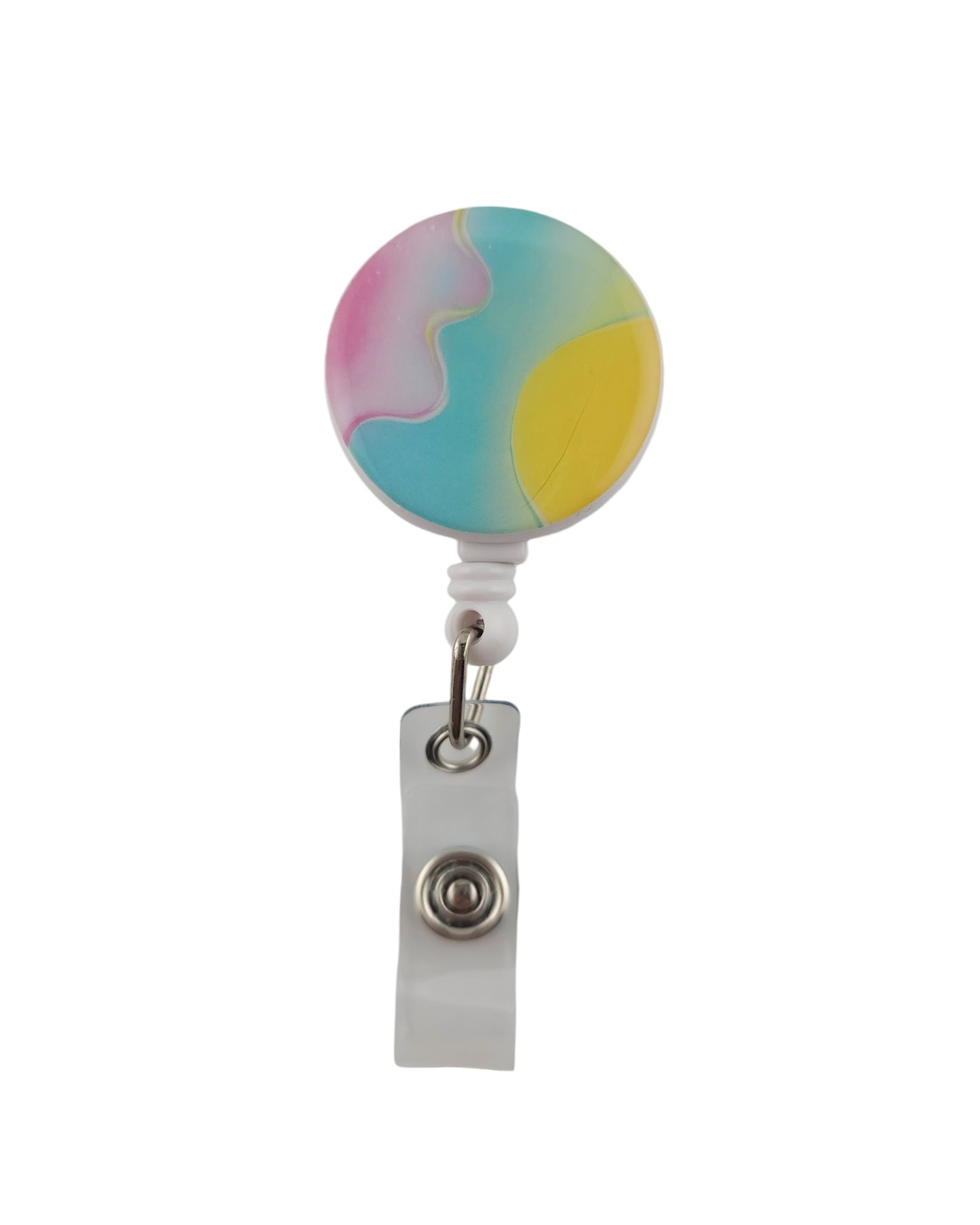 Marbling Printed Badge Holder (1 Pc)