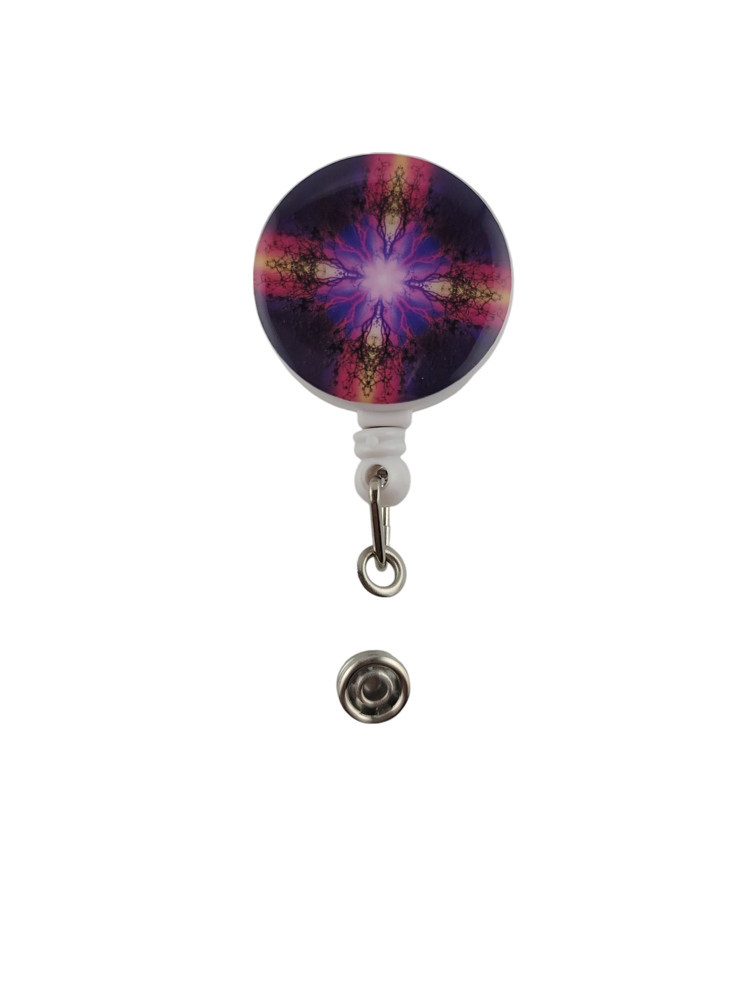 Marbling Printed Badge Holder (1 Pc)