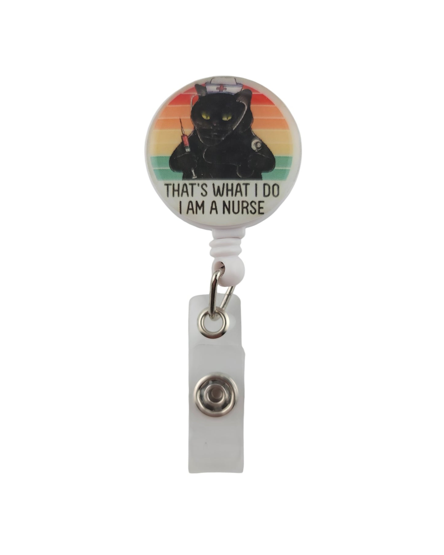 Health Workers Cute Retractable Badge Holders (1 Pc)