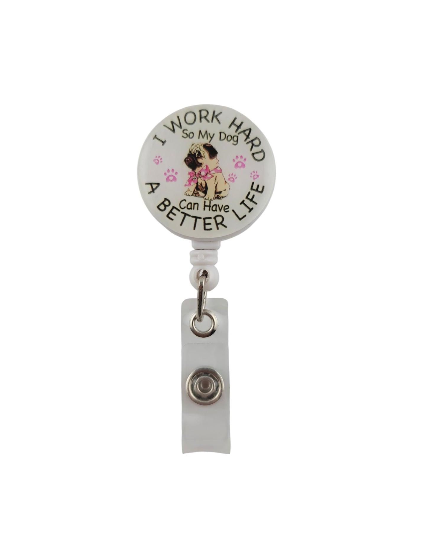 Cute Puppy Badge Holder (1 Pc)