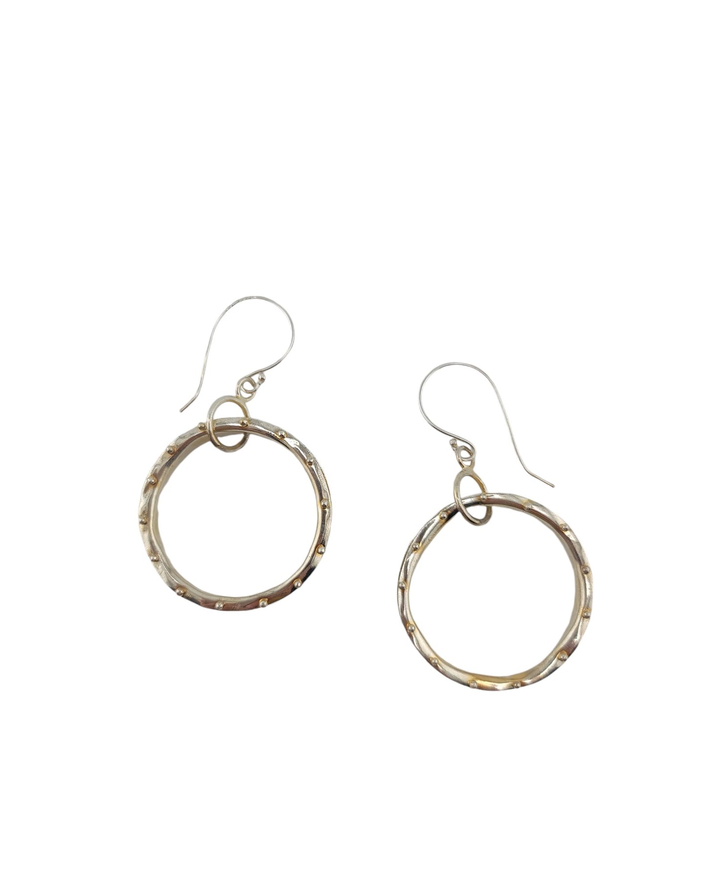 Drop Hoop Earrings