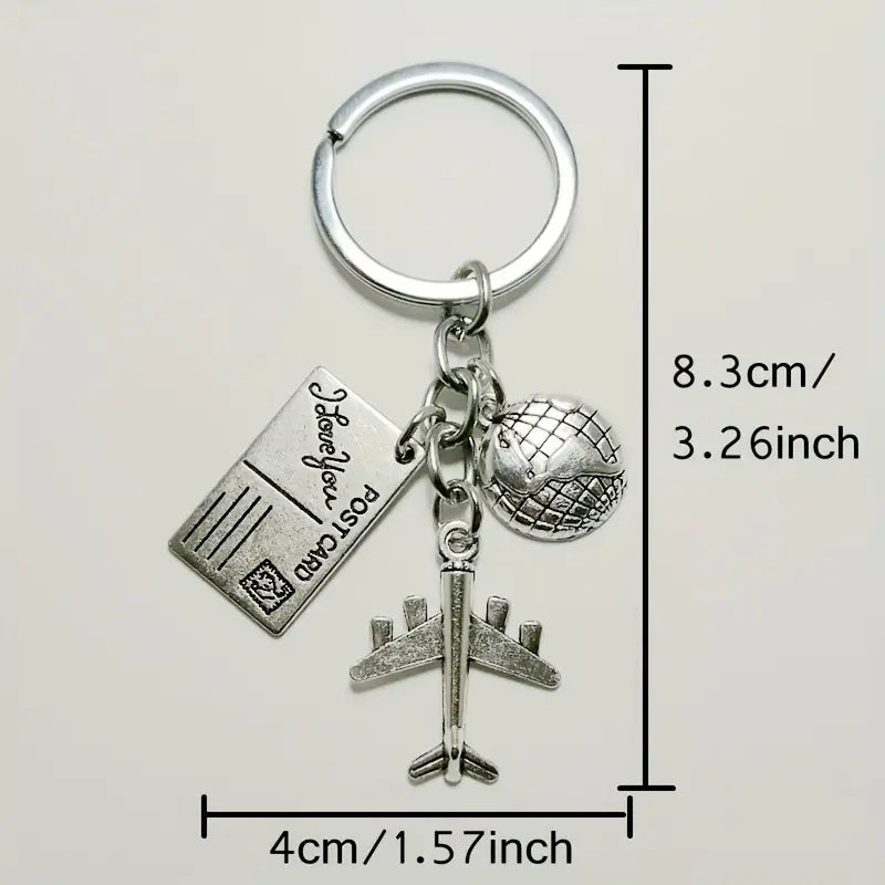 Earth Plane Key Chain
