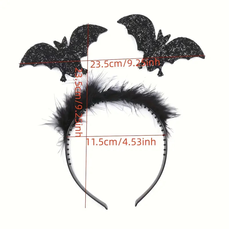 Halloween Bat Hair Head Band