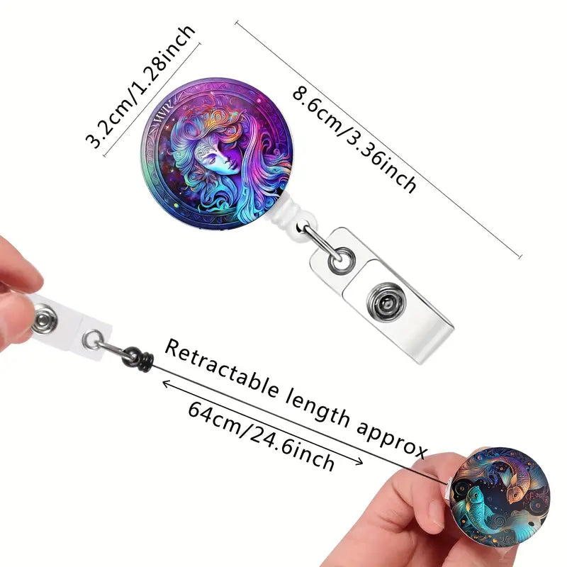 Constellations Retractable Badge Holder (1 Pc)