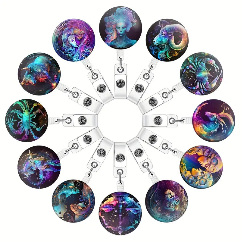 Constellations Retractable Badge Holder (1 Pc)